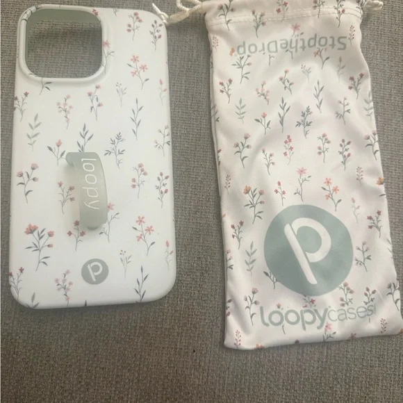 Loopy Whispering Wildflowers iPhone 14 Pro Max Case - Picture 1 of 2